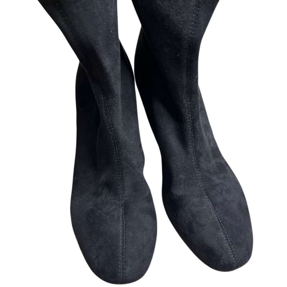 H&M Elegant Black Women's Ankle Boots Size 9.5 - Picture 4 of 5